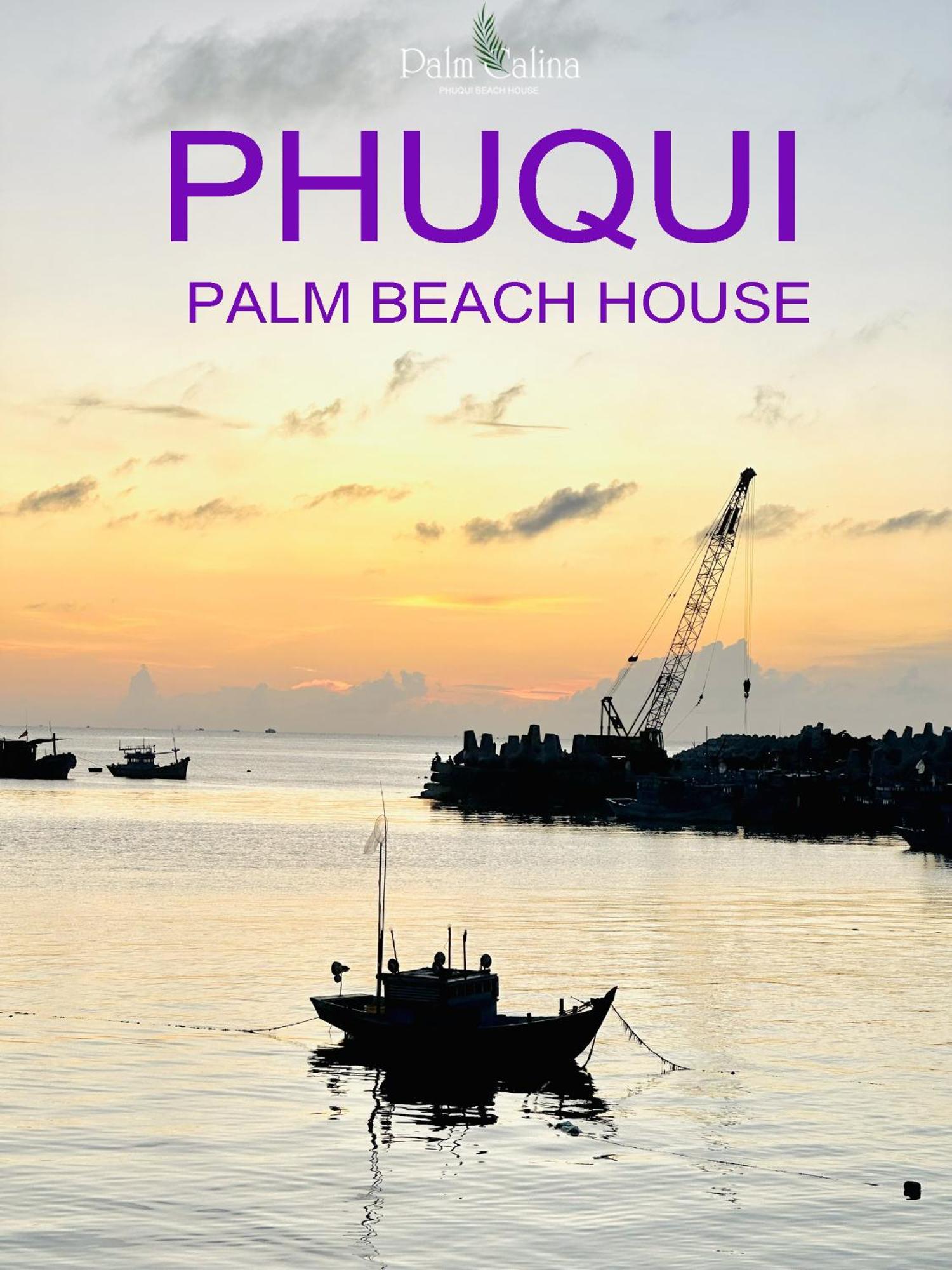 Cu Lao Thu Palmcalina - Phuqui Beach House מראה חיצוני תמונה