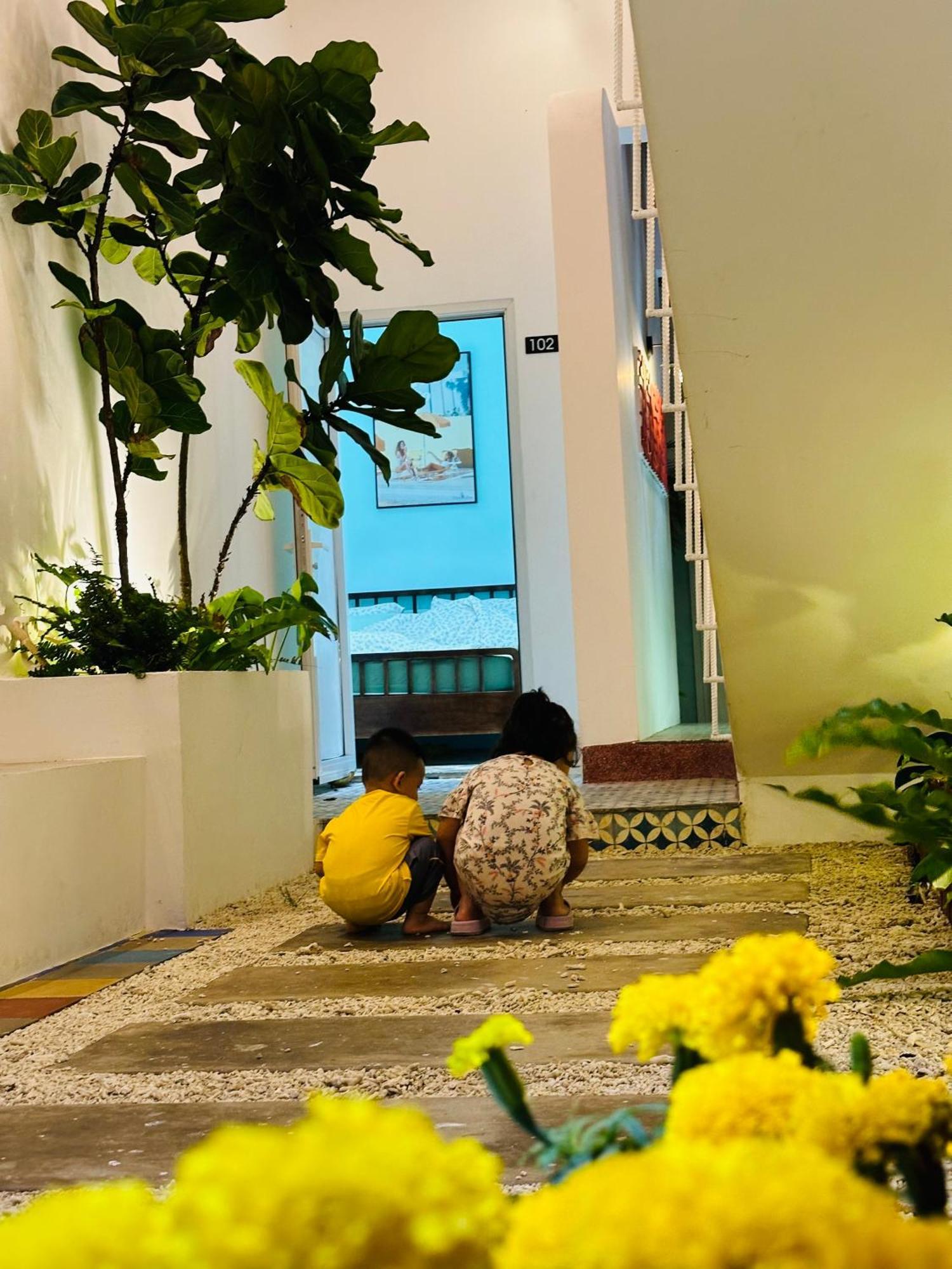 Cu Lao Thu Palmcalina - Phuqui Beach House מראה חיצוני תמונה